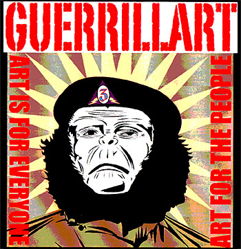 Guerrillart III -august 31st, 6- 11 pm