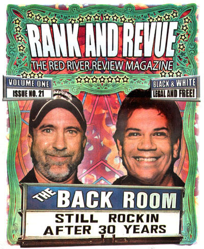 Rank and Revue - VOL. 1, Issue 21,  THe Back Room, Still Rockin After 30 Years