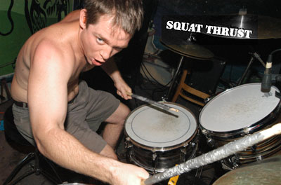 squat thrust photo by larry stern